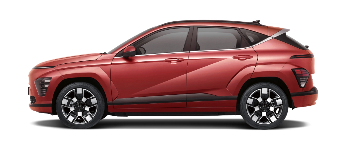 Kona EV Ultimate Red Metallic